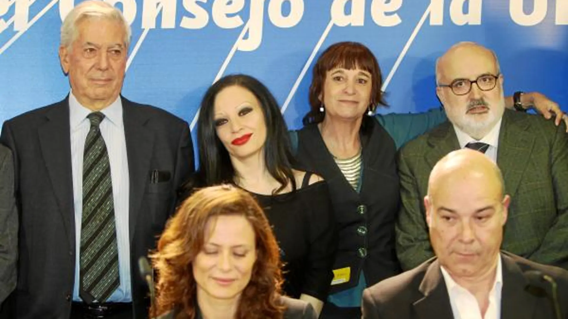 Vargas Llosa, Alaska, Rosa Montero, Valentí Puig, Sánchez-Gijón y Resines