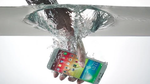 Móviles «water resistant»