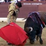 El Fandi, en la plaza de toros de Murcia