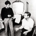 Lucien Freud (izda.) y Francis Bacon mantuvieron una estrecha unión, aunque en 1988 la enemistad entre ambos era ya manifiesta