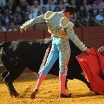 Manzanares,con el primero de la tarde