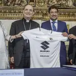  El Burgos CF lucirá el logo del VIII Centenario de la Seo