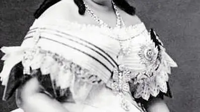 Isabel II, hija de Fernando VII y María Cristina de Borbón Dos Sicilias