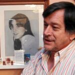 Manuel Blanco, el pasado 2 de octubre en su casa de Algete, cuando Ahmed Chelh fue detenido