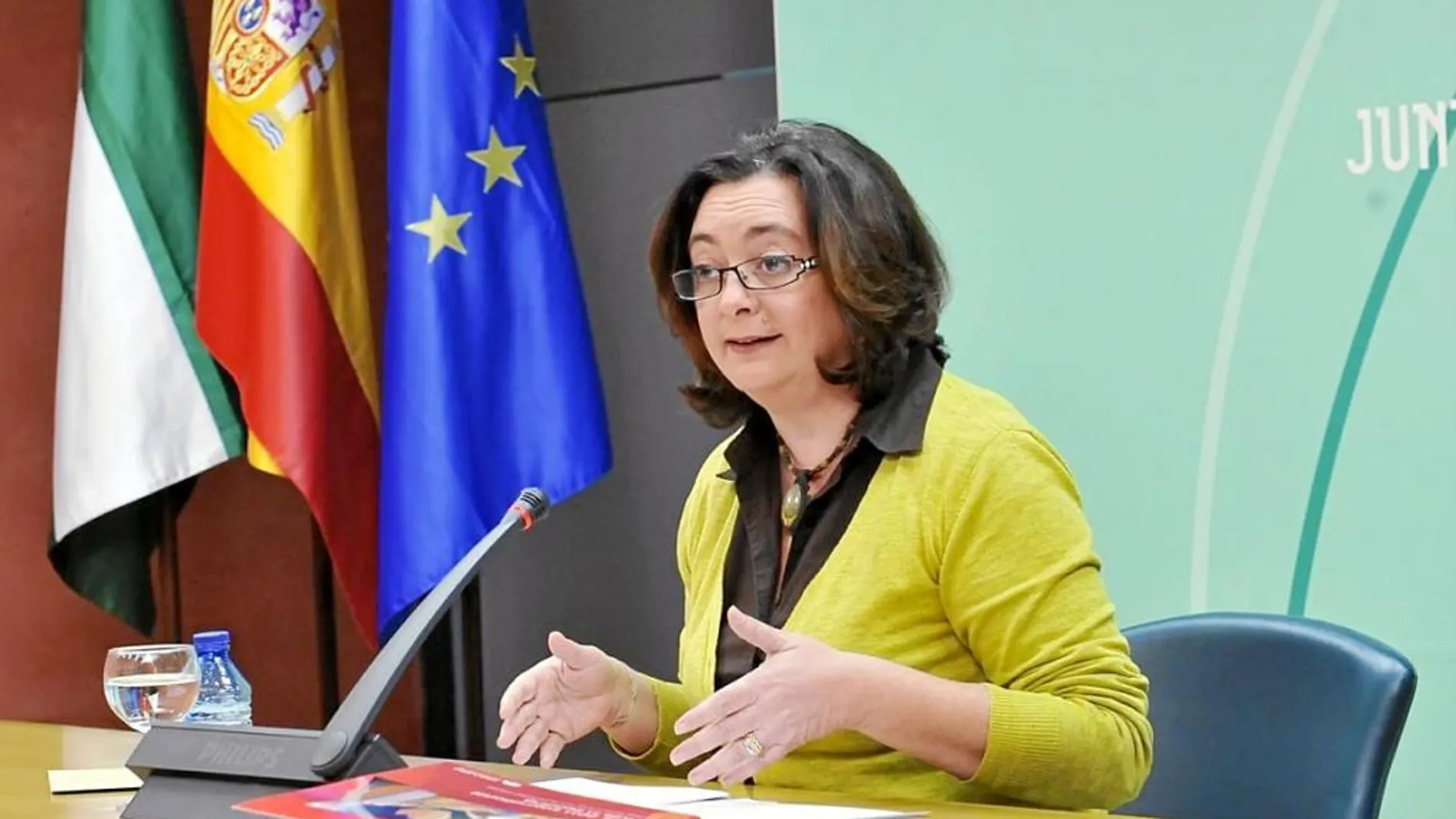 La consejera de Educación, Mar Moreno