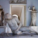 El Galo Moribundo es una de las esculturas que se pueden ver en los Museos Capitolinos