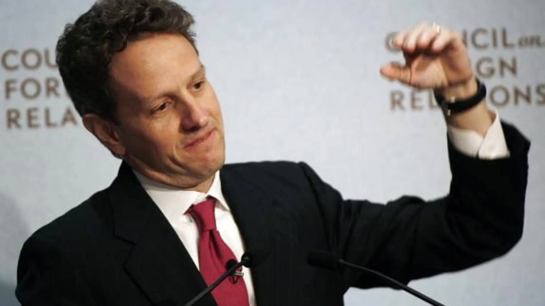 El secretario del Tesoro de EEUU, Timothy Geithner