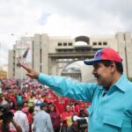 Fotografia cedida por prensa de Miraflores del presidente venezolano, Nicolás Maduro.