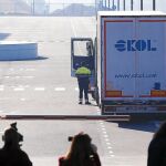El camión con los diez inmigrantes kurdos ocultos partió de Esmirna, una ciudad portuaria del oeste de Turquía