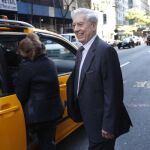 Vargas Llosa hoy en Nueva York