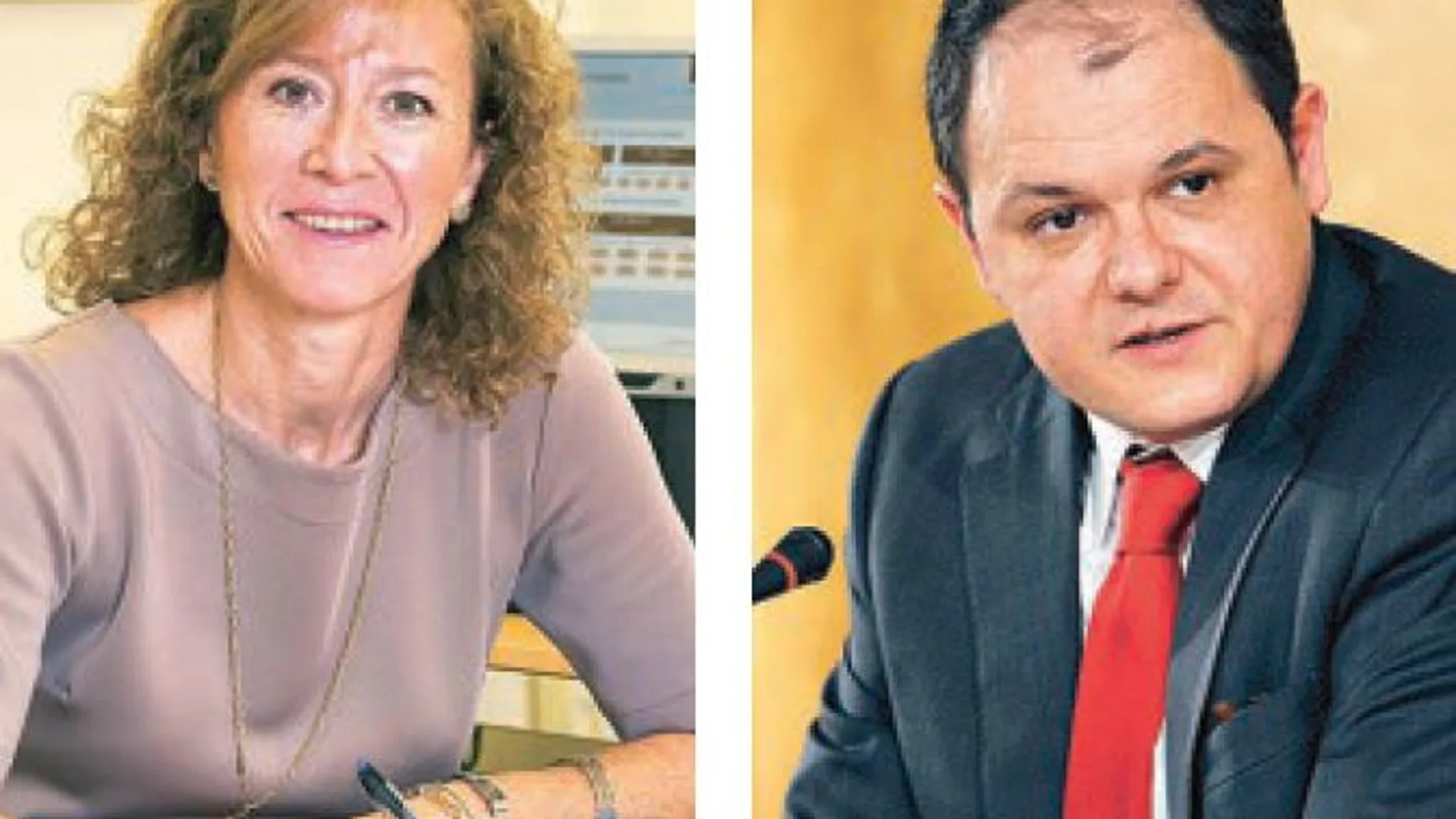 Margarita Delgado y David Vegara son técnicos comerciales del Estado y tienen la confianza de la ministra Calviño / Efe