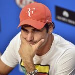 El tenista suizo Roger Federer