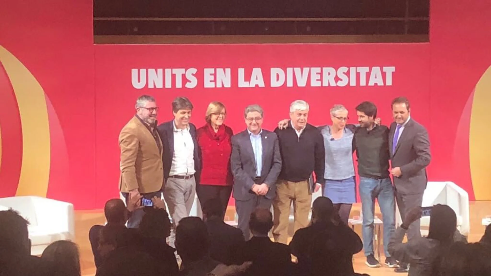 El delegado del Gobierno en cataluña, Enric Millo, estuvo entre los asistentes al acto de Sociedad Civil Catalana