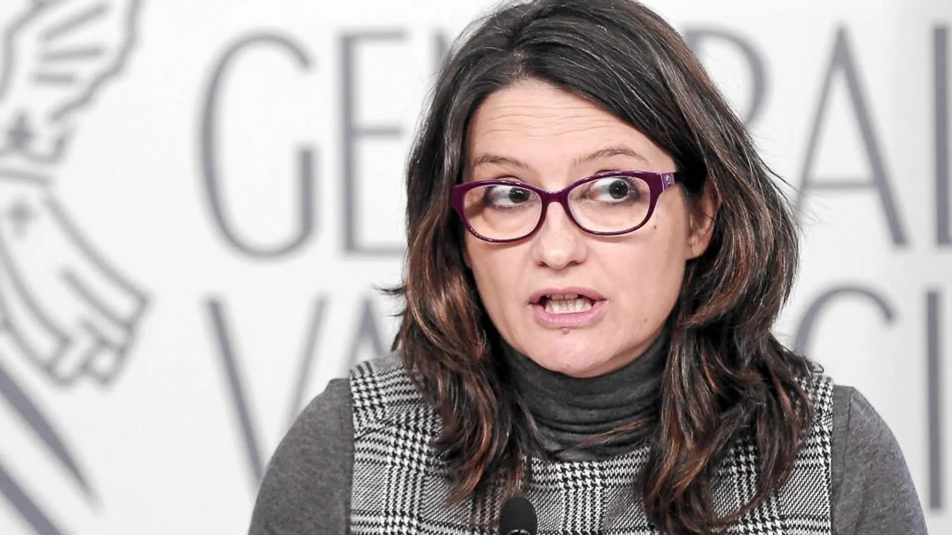 La vicepresidenta de la Generalitat, Mónica Oltra