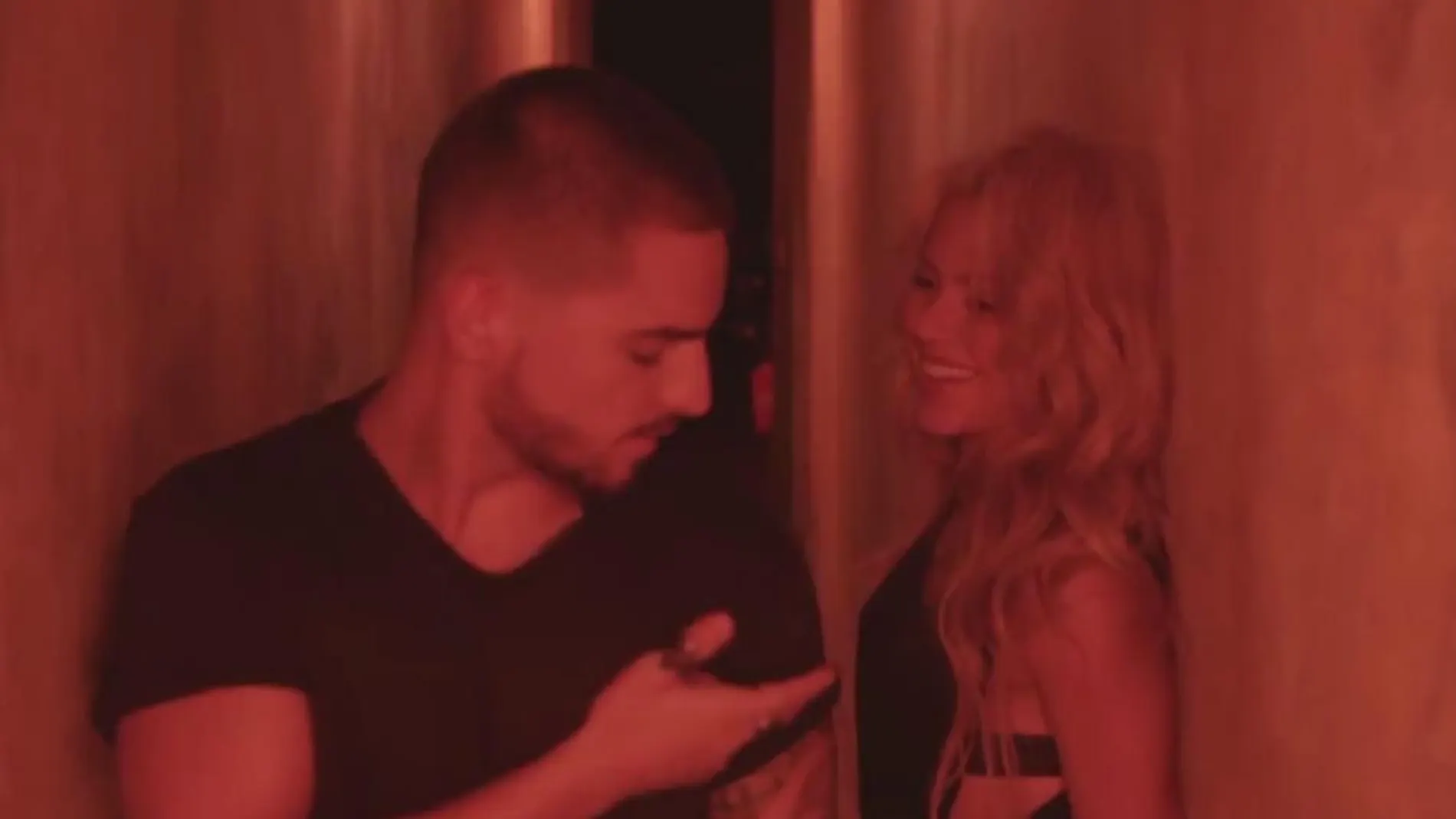 Shakira y Maluma, en un fotograma del vídeo/Ep