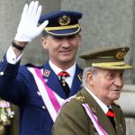 Don Juan Carlos y Don Felipe, en la Pascua Militar de 2014