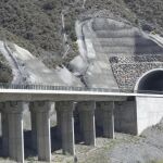 Imagen del túnel ferroviario que debía unir Almería y Murcia por AVE.