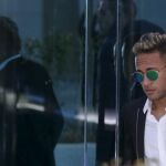 Neymar da Silva a su salida de un juzgado