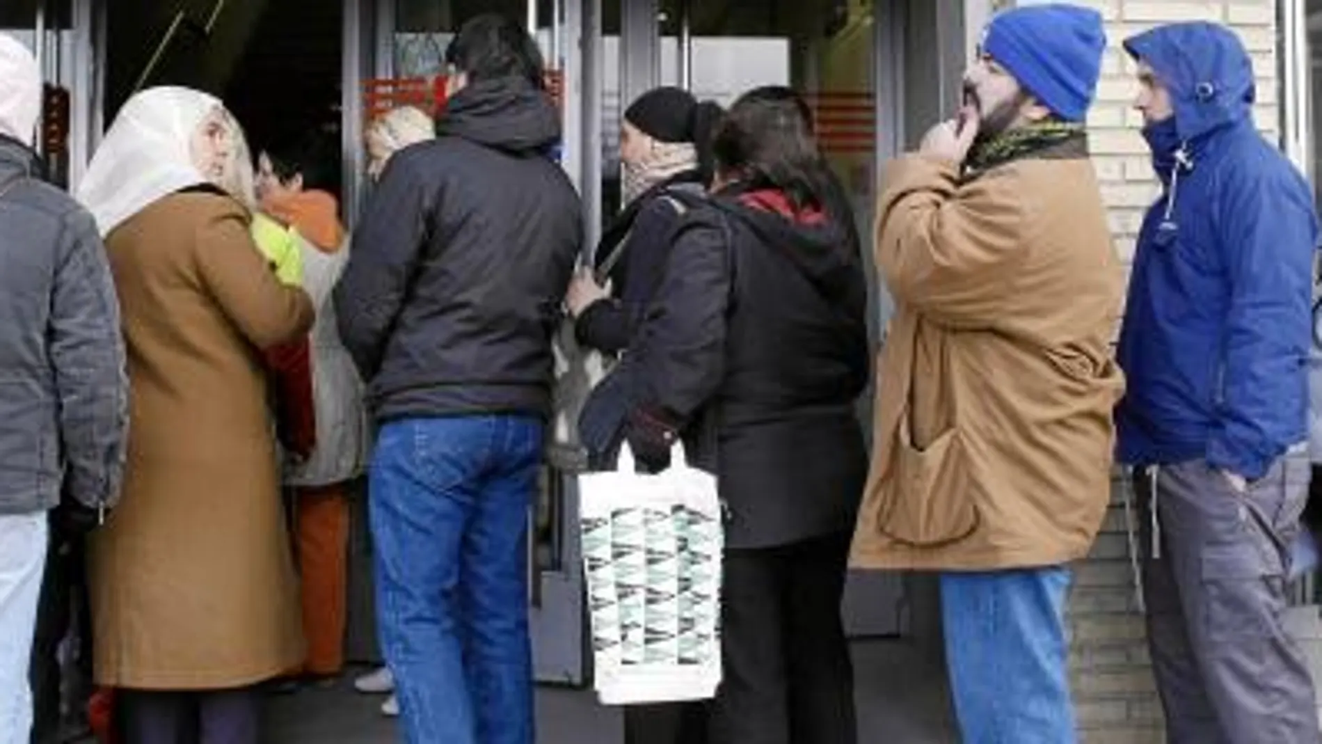 La cifra de paro supera ya el 20% de la población activa