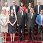 El Consell presidido por Ximo Puig, surgido del acuerdo con Compromís