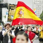 Los españoles residentes en Argentina también participan en las fiestas de la independencia