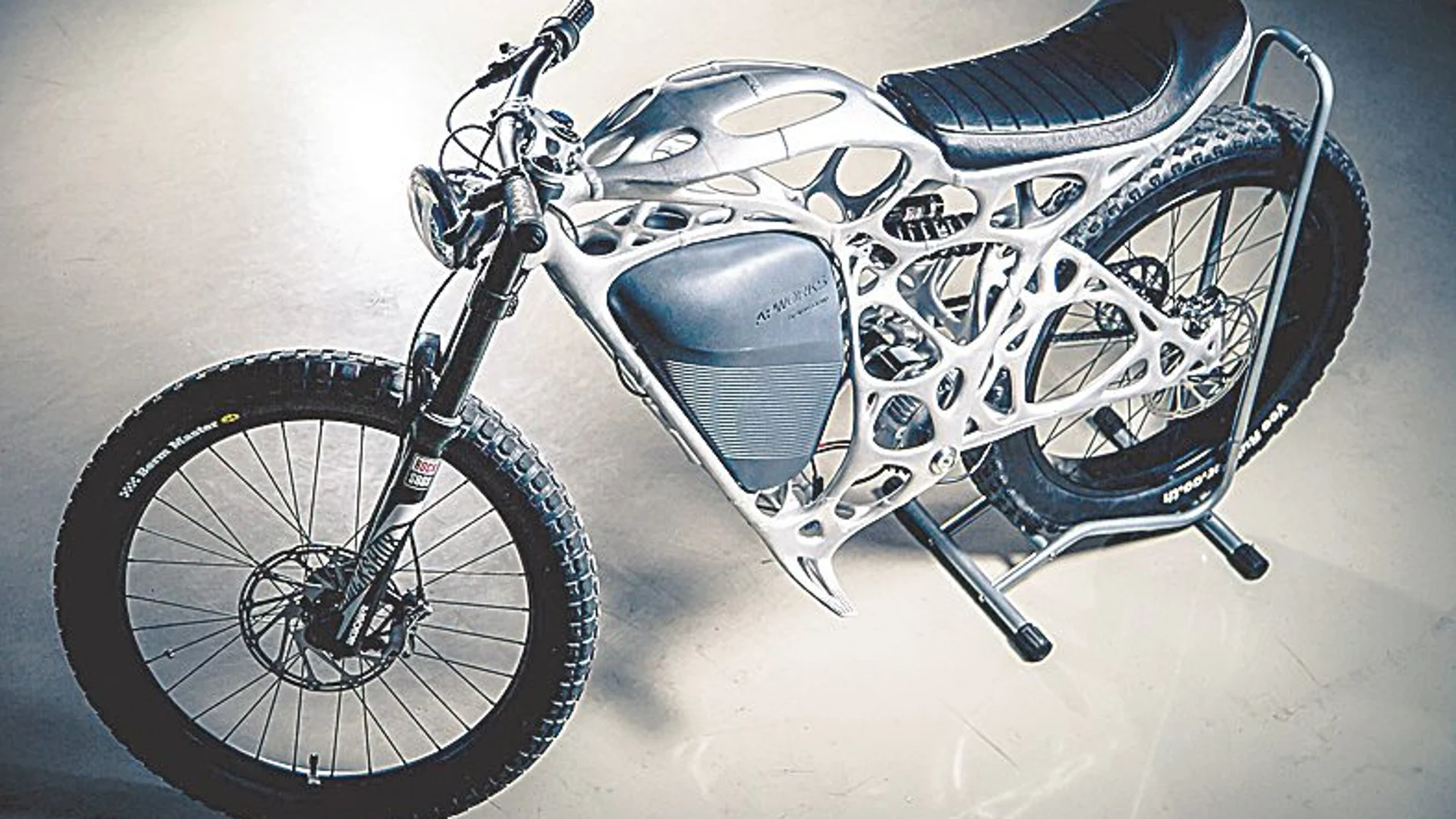 Una moto impresa en 3D