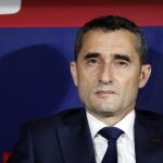Ernesto Valverde durante la final de Copa contra el Sevilla