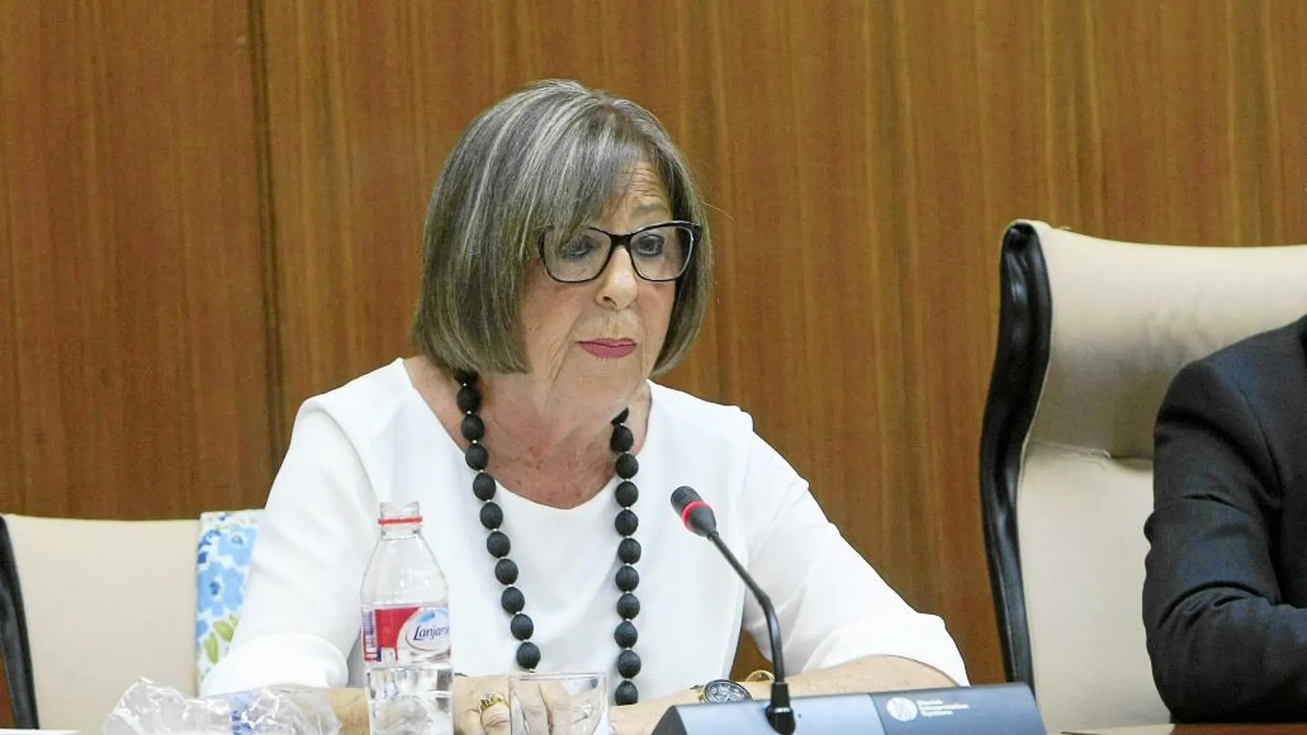 La titular de Educación, Adelaila de la Calle, defiende la actuación del Gobierno andaluz