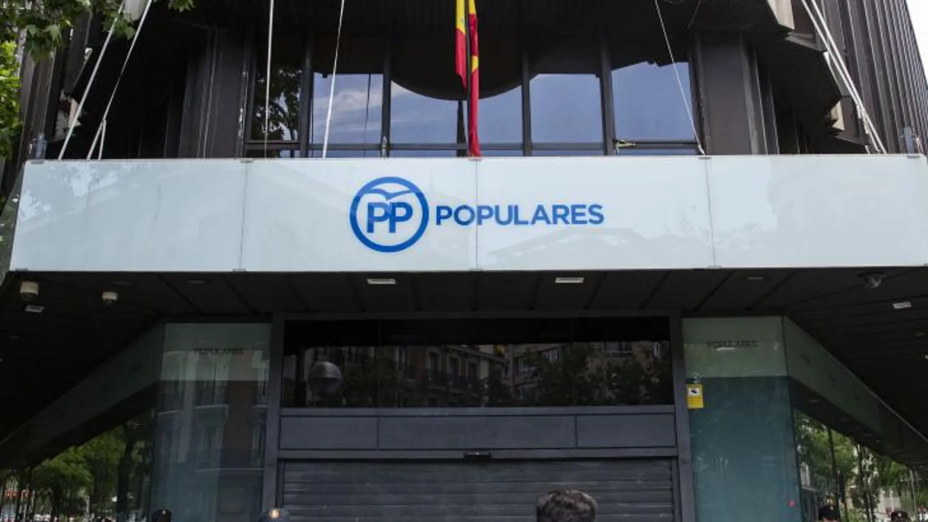 Sede del PP en la calle Génova/Gonzalo Pérez