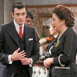 José Milán, que encarna a Prudencio Ortega, uno de los actores que se han incorporado últimamente a la serie, junto a María Bouzas que, como Francisca Montenegro, está presente desde el primer capítulo