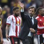 Quique Sanchez Flores, en su despedida del Watford inglés.