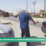 «Sois unos embusteros, mierderos...», dijo furioso el hombre, quien agredió brutalmente en el cuello a Paco García, reportero de 7TV y del programa «Murcia Conecta»