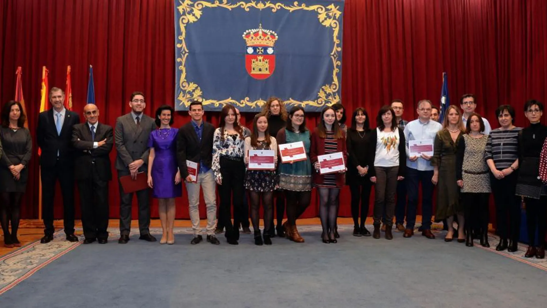 Los galardonados en esta edición por la Universidad de Burgos