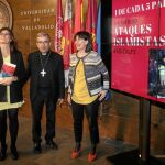 El obispo auxiliar de Valladolid, Luis Argüello, presenta el informe junto a Raquel Martín y Felicidad Viejo, de la UVa