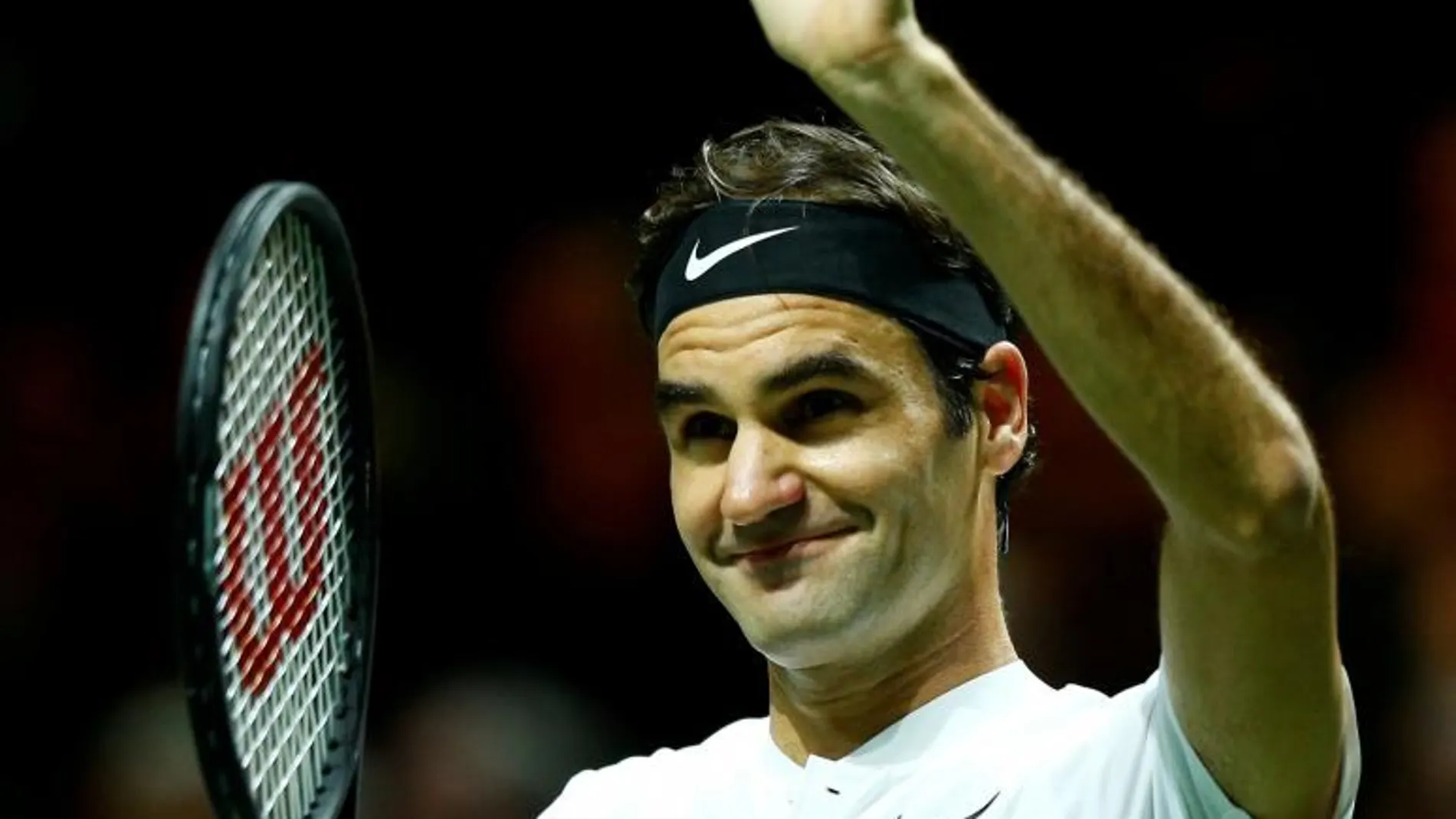 El tenista suizo Roger Federer