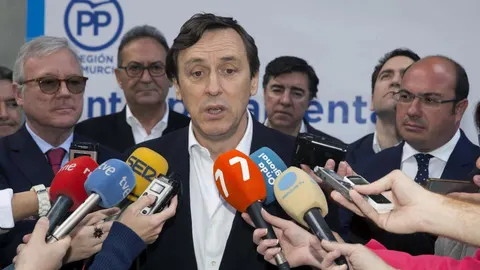 El portavoz del PP en el Congreso de los Diputados, Rafael Hernado