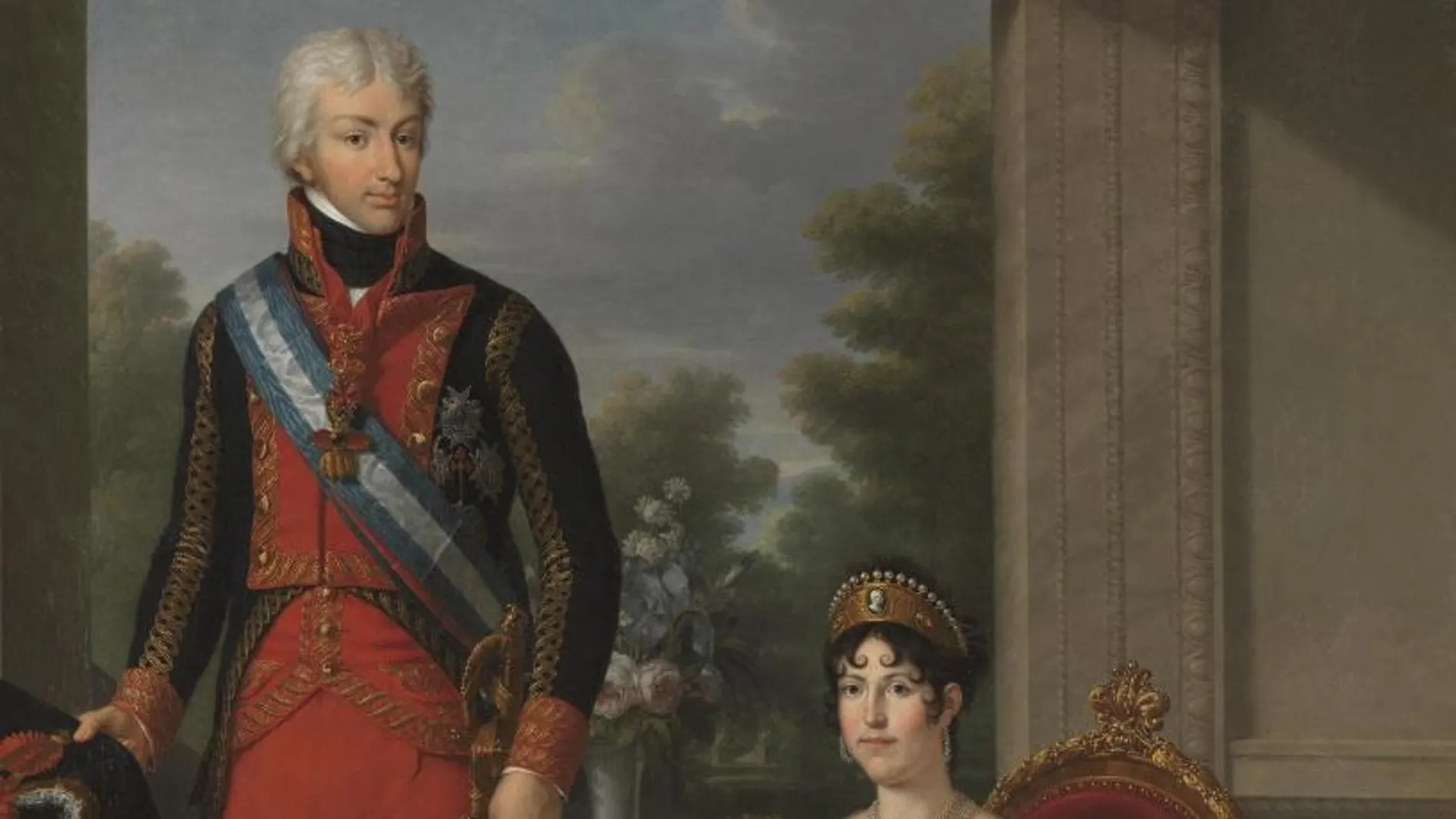 La familia real de Etruria, retratada por François-Xavier Fabre. El cuadro se puede visitar en el Museo de El Prado
