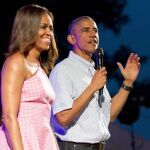 Presidente Barack Obama y Michelle Obama
