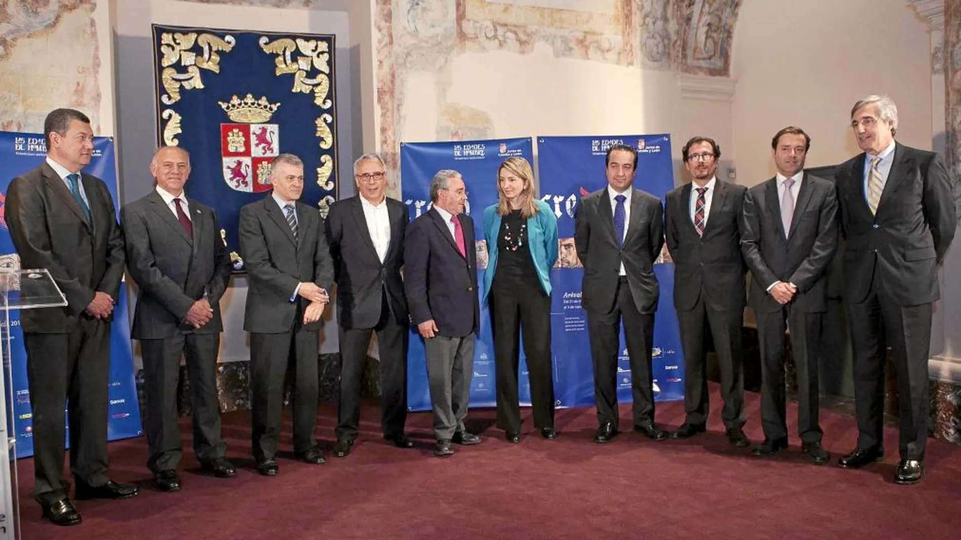 La consejera Alicia García con representantes de la provincia de Ávila y otras autoridades