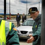 El presidente de la Generalitat, catalana, Quim Torra, durante la visita que hizo a los políticos presos en la cárcel de Estremera el pasado mes / Cipriano Pastrano