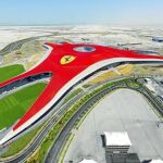 La ciudad Ferrari de Abu Dhabi que se inaugurará oficialmente esta semana se extiende sobre 20.000 metros cuadrados de terreno