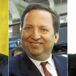 Rahm Emanuel, Larry Summers y David Axelrod
