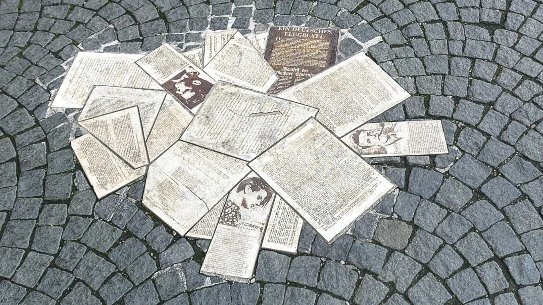 Homenaje en las calles de Múnich al lanzamiento de octavillas de la Rosa Blanca