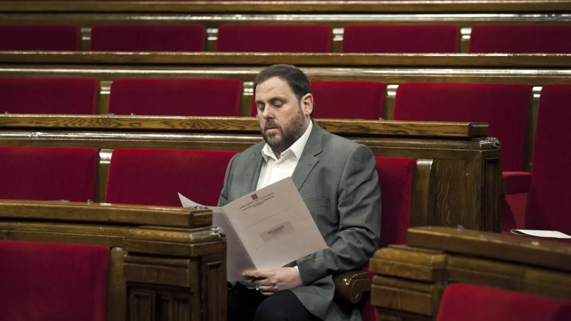 El líder de ERC, Oriol Junqueras