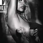  Rita Ora se desnuda para la portada de su single «Body On Me»