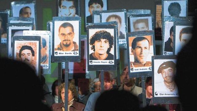 Los actos de apoyo a los presos de ETA son habituales entre los simpatizantes de la izquierda abertzale