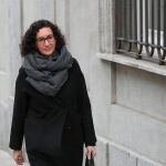 La secretaria general de ERC, Marta Rovira, llega al Tribunal Supremo