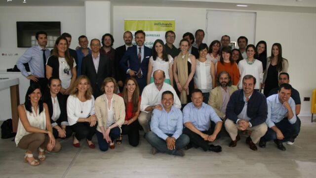 Startups y mentores, que forman parte de Impulsando Emprendedores, asistieron ayer a la clausura de la primera edición.