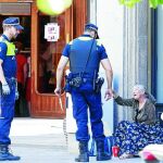 Carmena: redada de mendigos en la Plaza Mayor