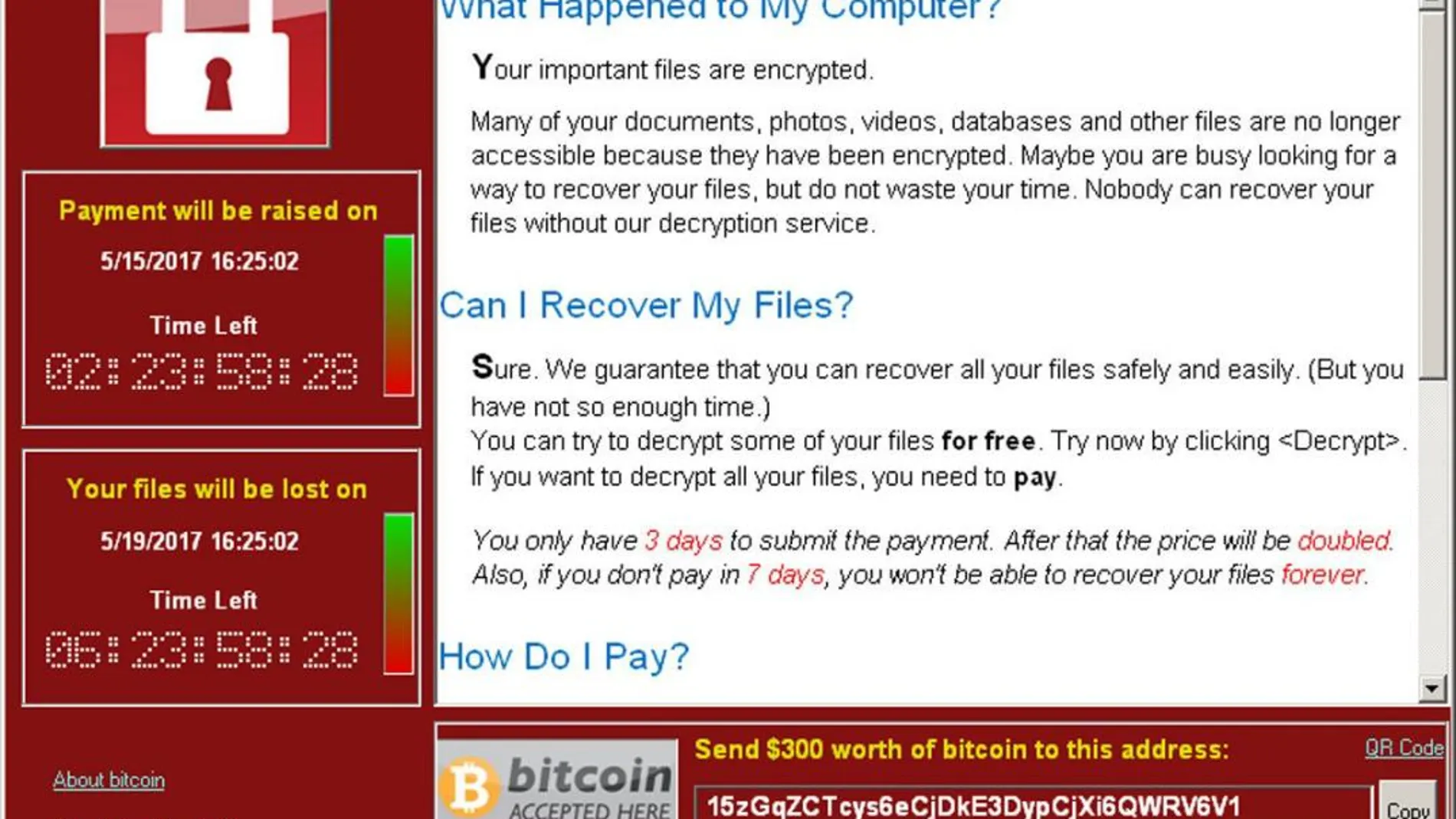 El ataque de WannaCry puede ser un adelanto de lo que está por venir, advierten algunos expertos